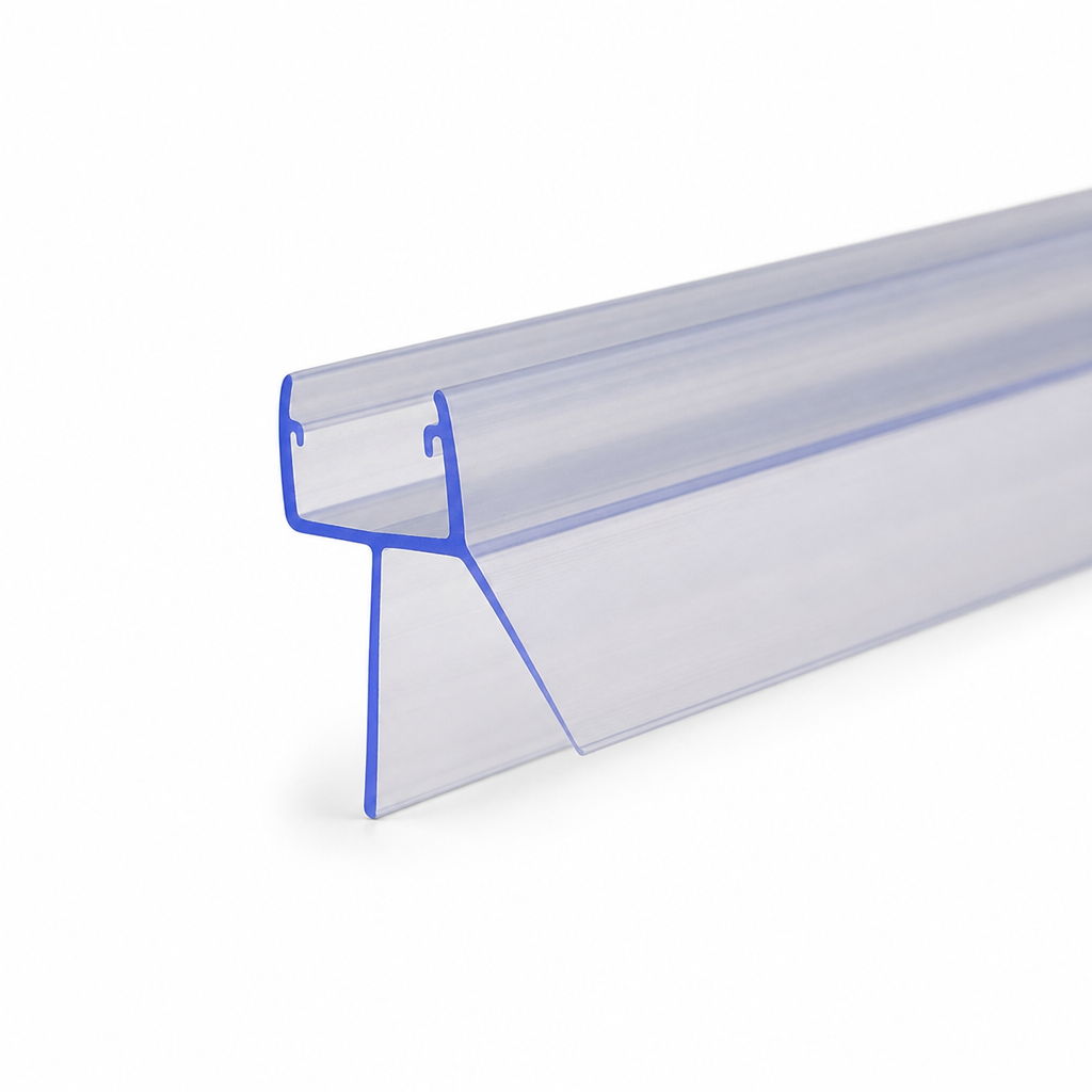 Shower Screen Seal for 4-8mm Gap – Straight Glass Only
