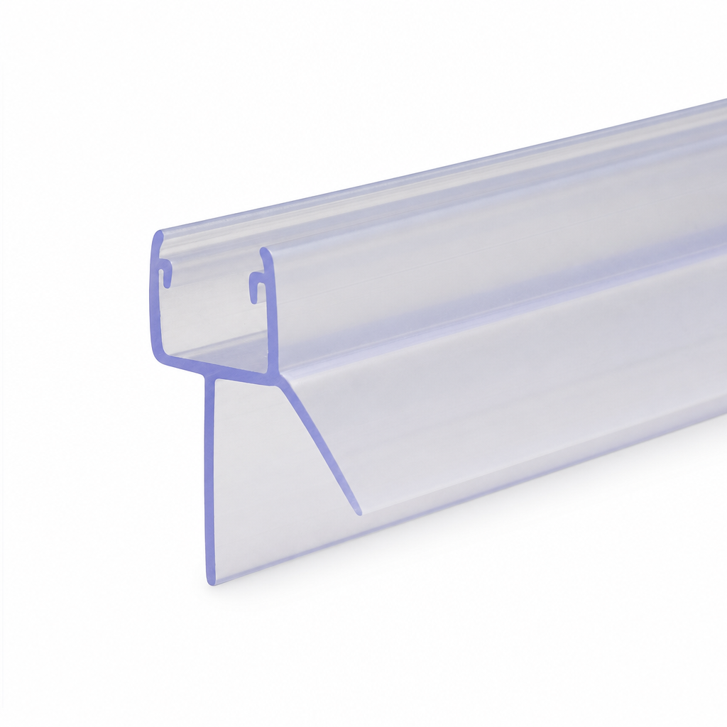 Shower Screen Seal for 6-8mm Glass – Seals 8-12mm Gap