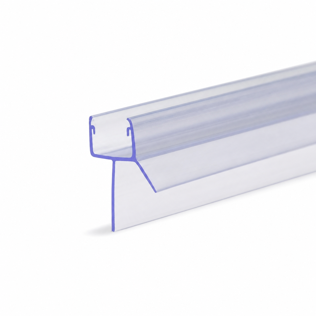 Shower Screen Seal for 6-8mm Glass – Seals 16-20mm Gap