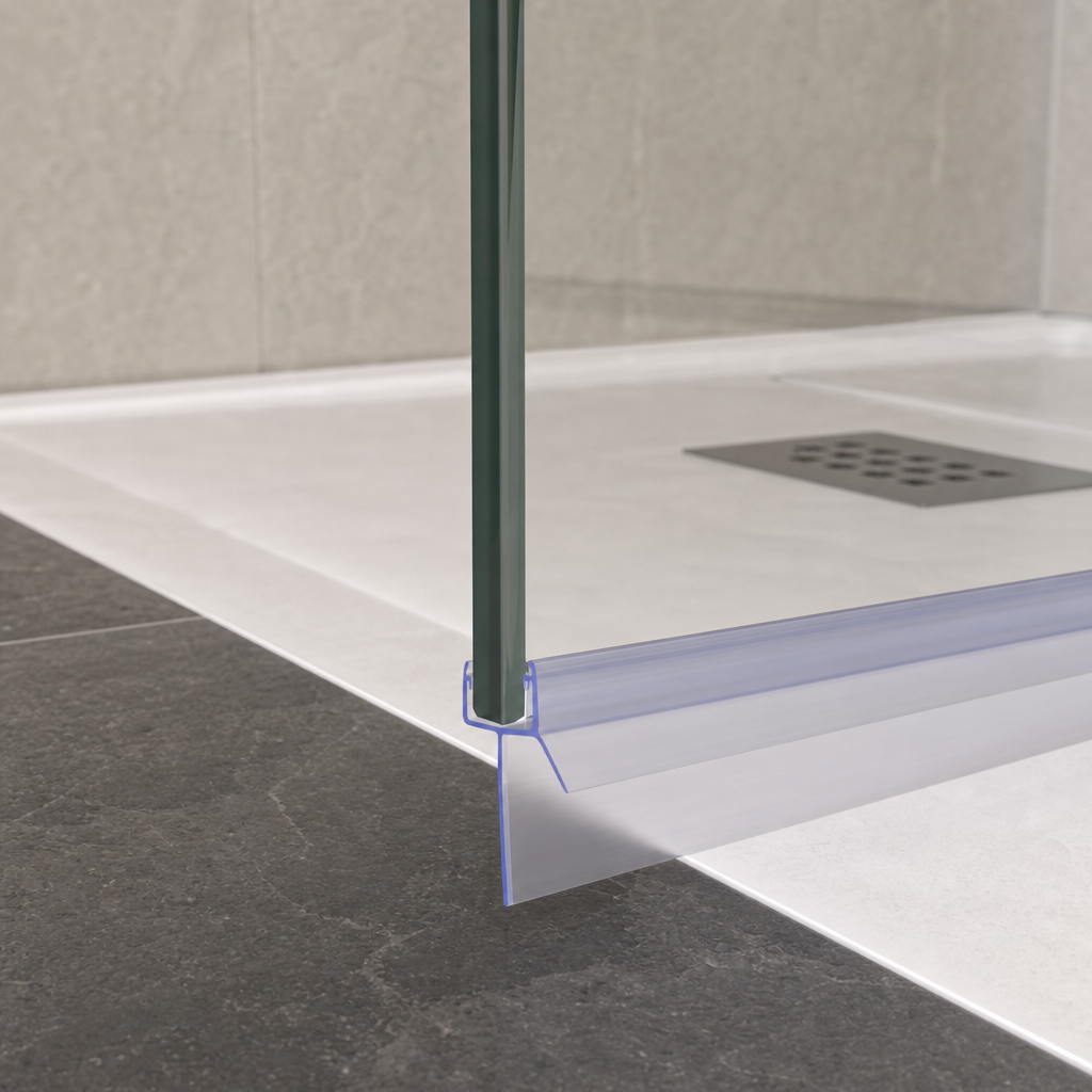 Shower Screen Seal for 6-8mm Glass – Seals 19-23mm Gap