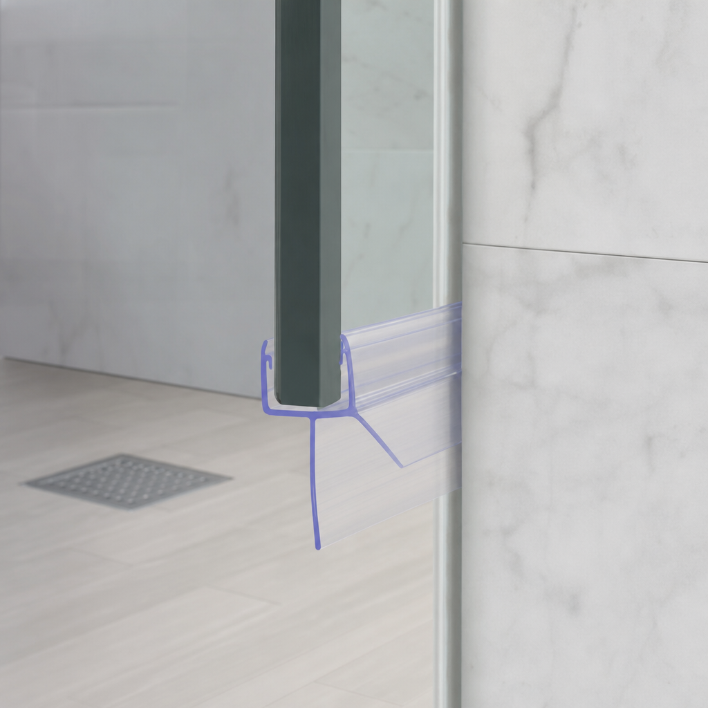 Shower Screen Seal for 4-8mm Gaps – Straight Seal