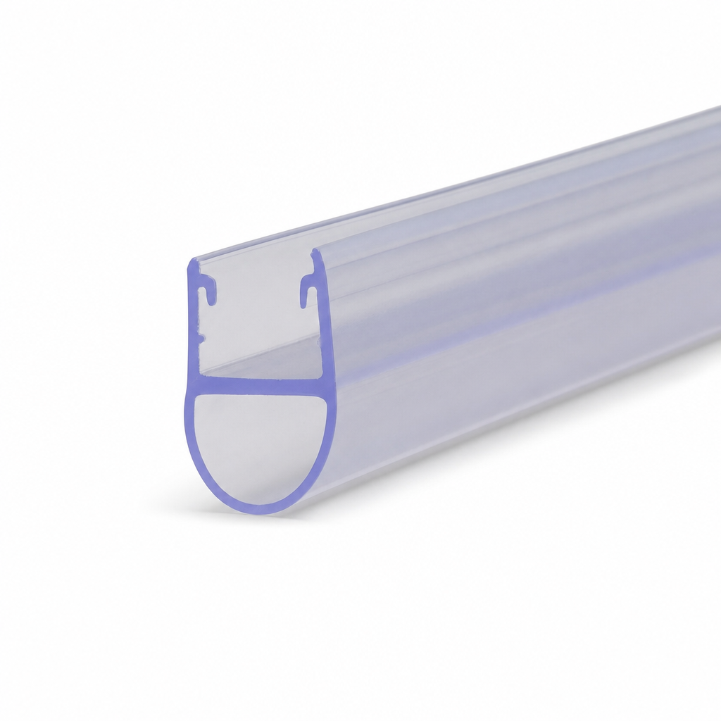 Shower Screen Seal for 6-8mm Glass – Seals 3-7mm Gap