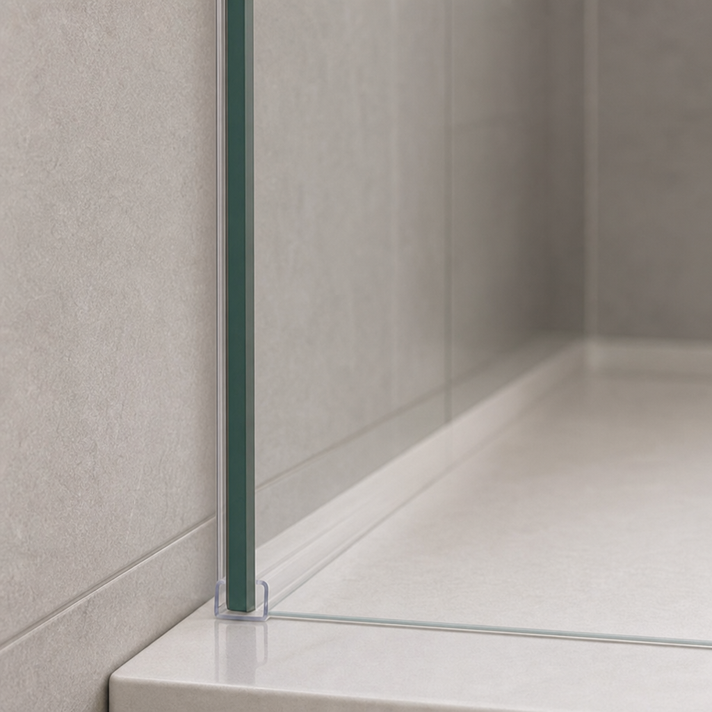 Shower Screen Seal for 6-8mm Glass – 800-2000mm Lengths – SEAL205