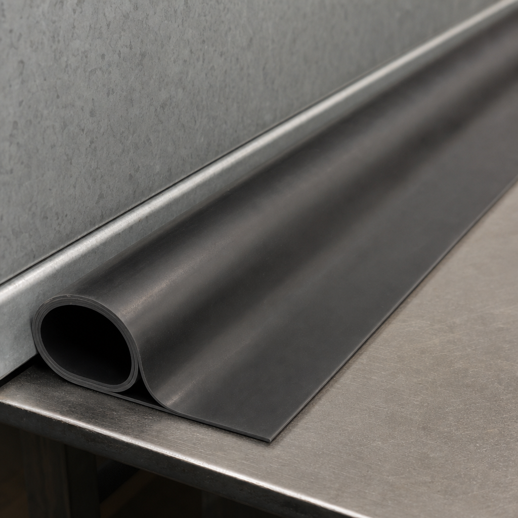 Solid Neoprene Rubber Sheet 1400mm x 6mm – Per Metre