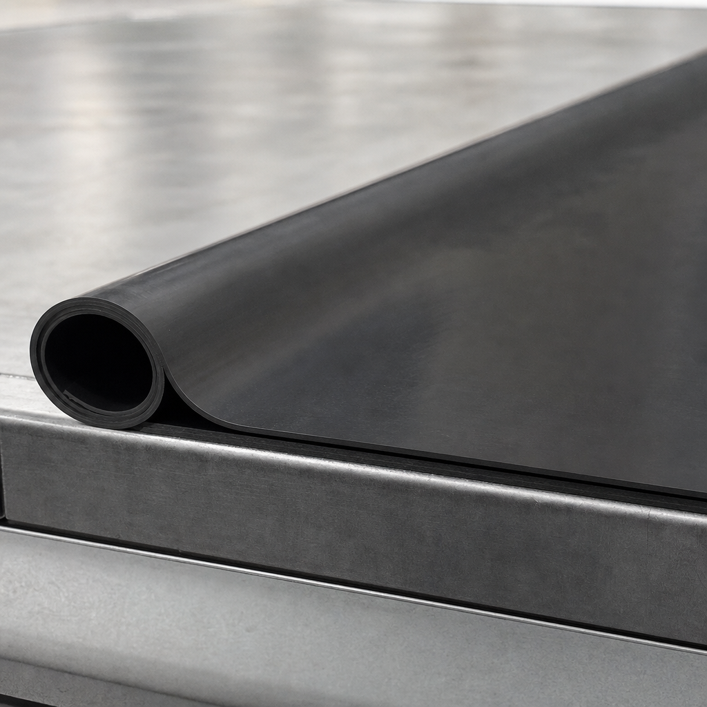 Solid Neoprene Rubber Sheet 1400mm x 10mm – Per Metre