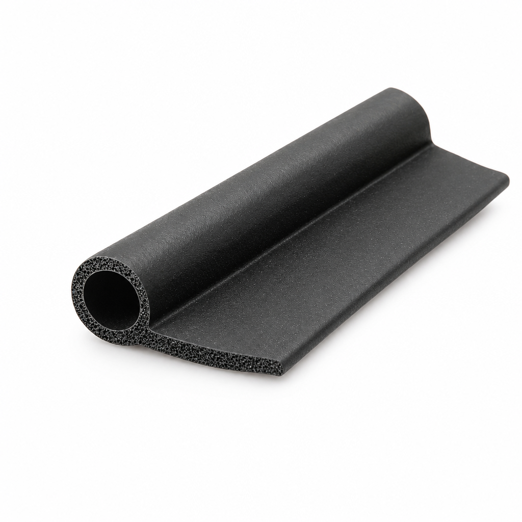 Sponge Rubber P-Section Seal 26mm x 10mm – Per Metre