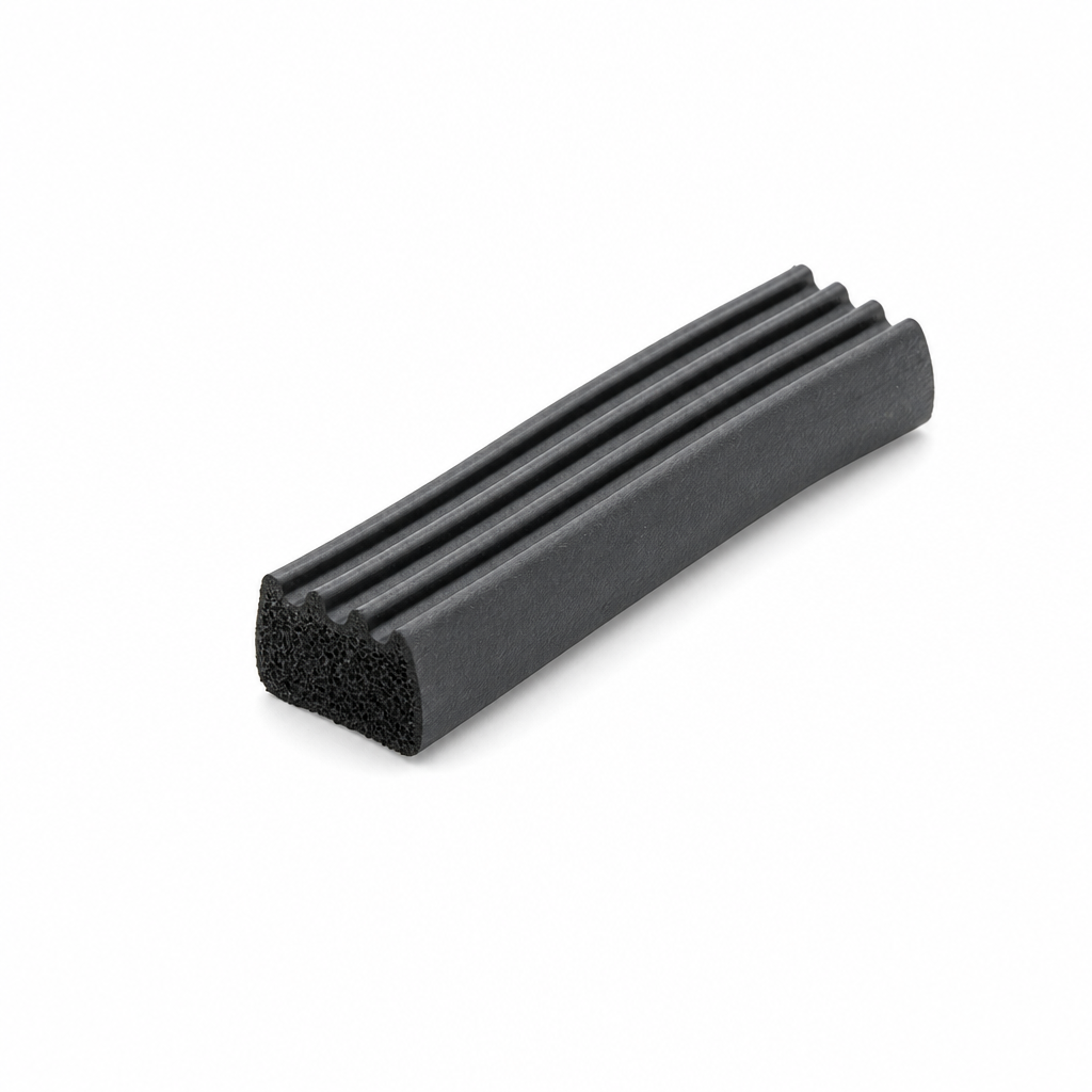 Sponge Rubber Crown Strip 15mm x 8mm – Per Metre