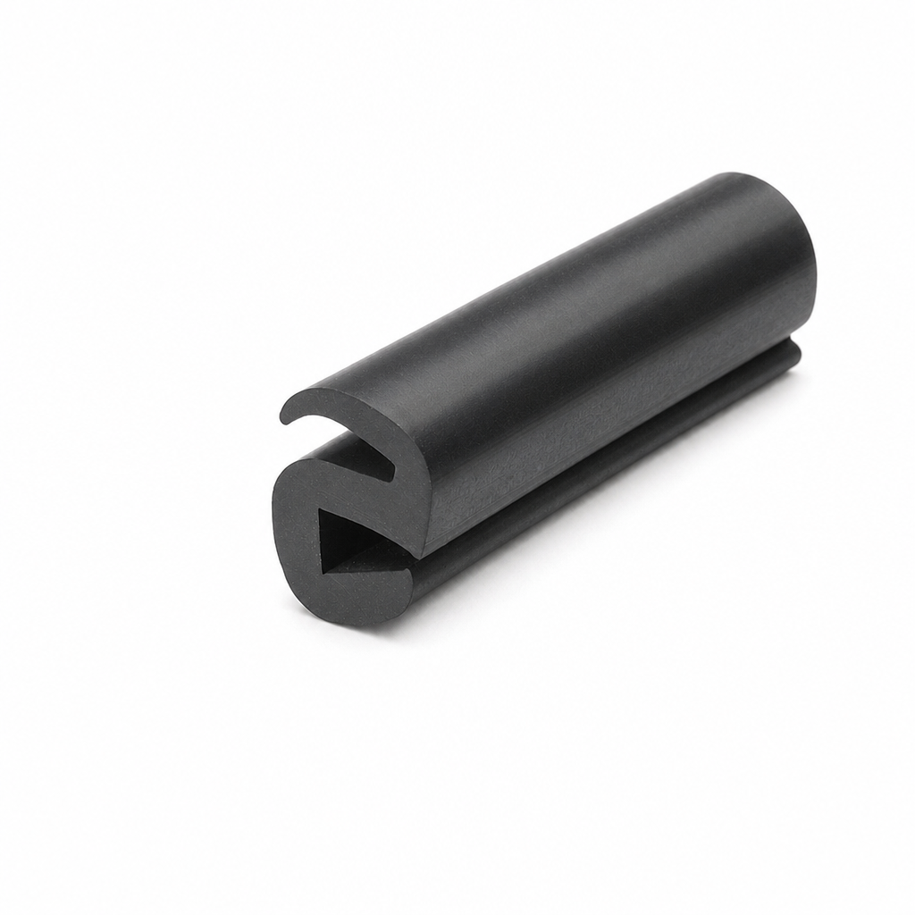 S Shaped Glazing Window Rubber 5mm x 2.5mm – Per Metre