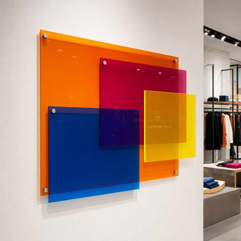 Coloured Acrylic Sheet – 3mm and 5mm Thick