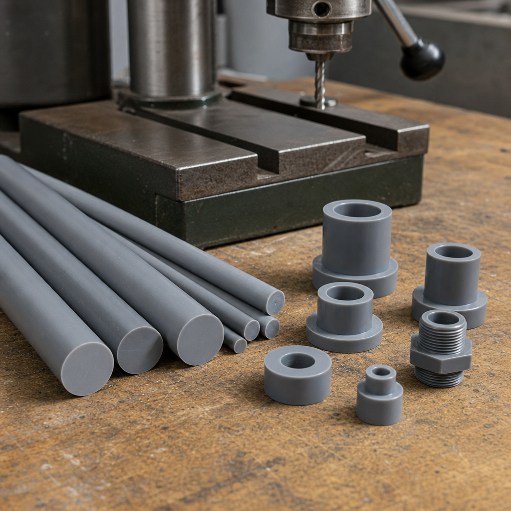 PVC Rod – 6mm to 40mm Diameter