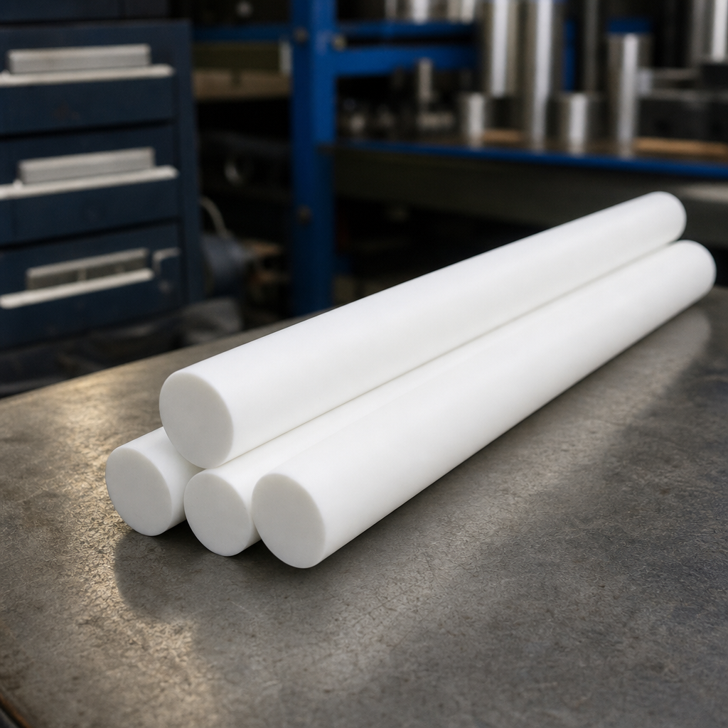 PTFE Rod – 4mm to 25mm Diameter