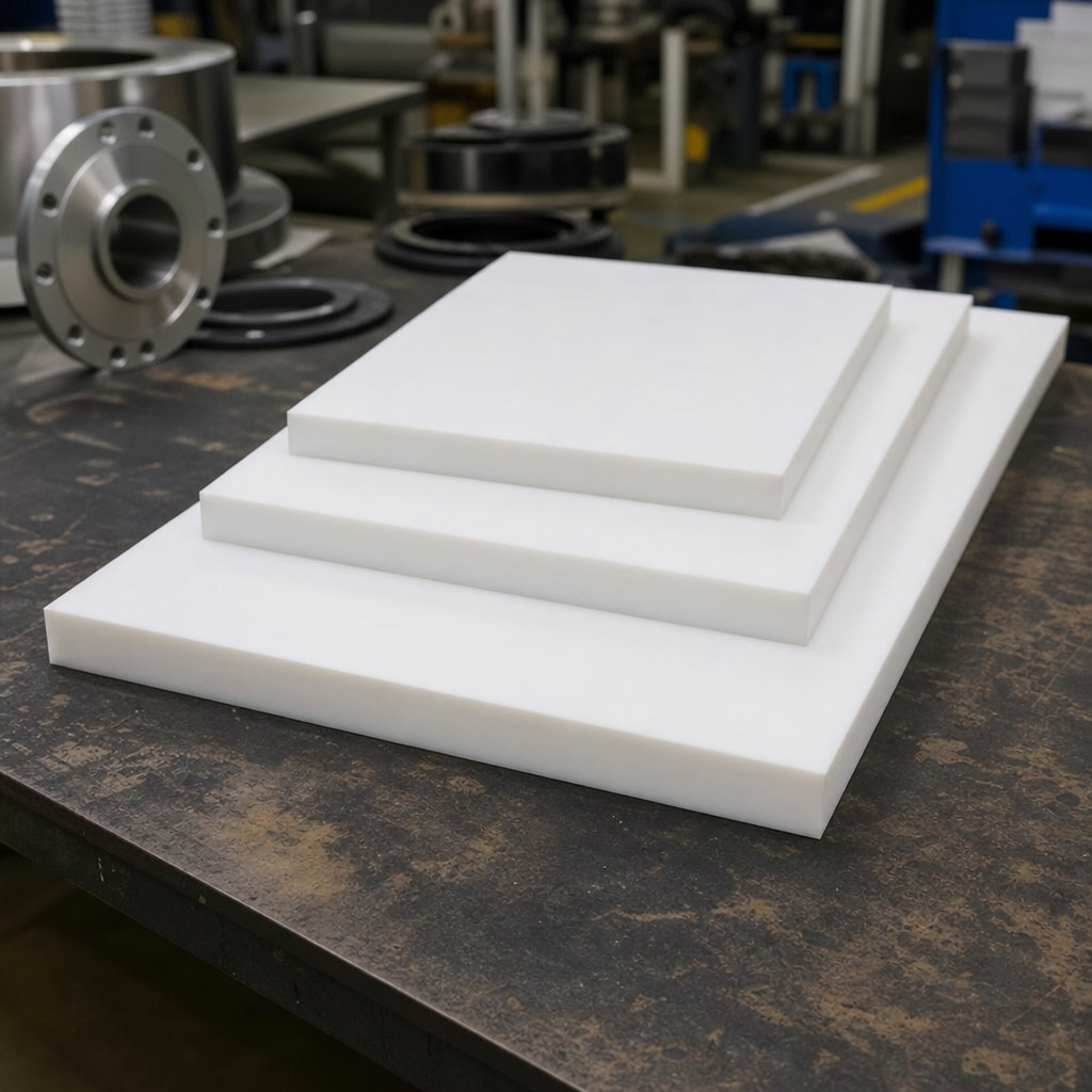 PTFE Sheet Cut to Size – 8mm to 50mm Thick