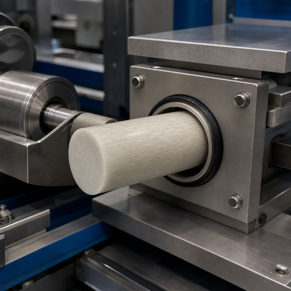 Glass Filled PTFE Rod – 25mm to 50mm Diameter