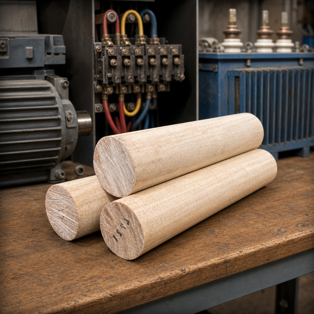Phenolic Laminate Rod – 6mm to 12mm Diameter