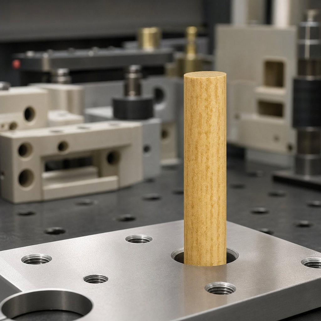 Phenolic Laminate Rod – 6mm to 12mm Diameter – TPS3240