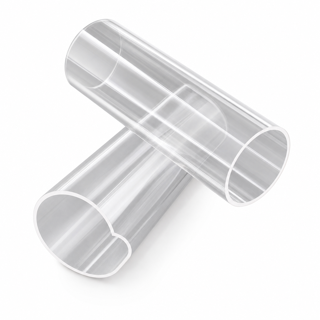 Clear Acrylic Tube – 200mm OD to 260mm OD