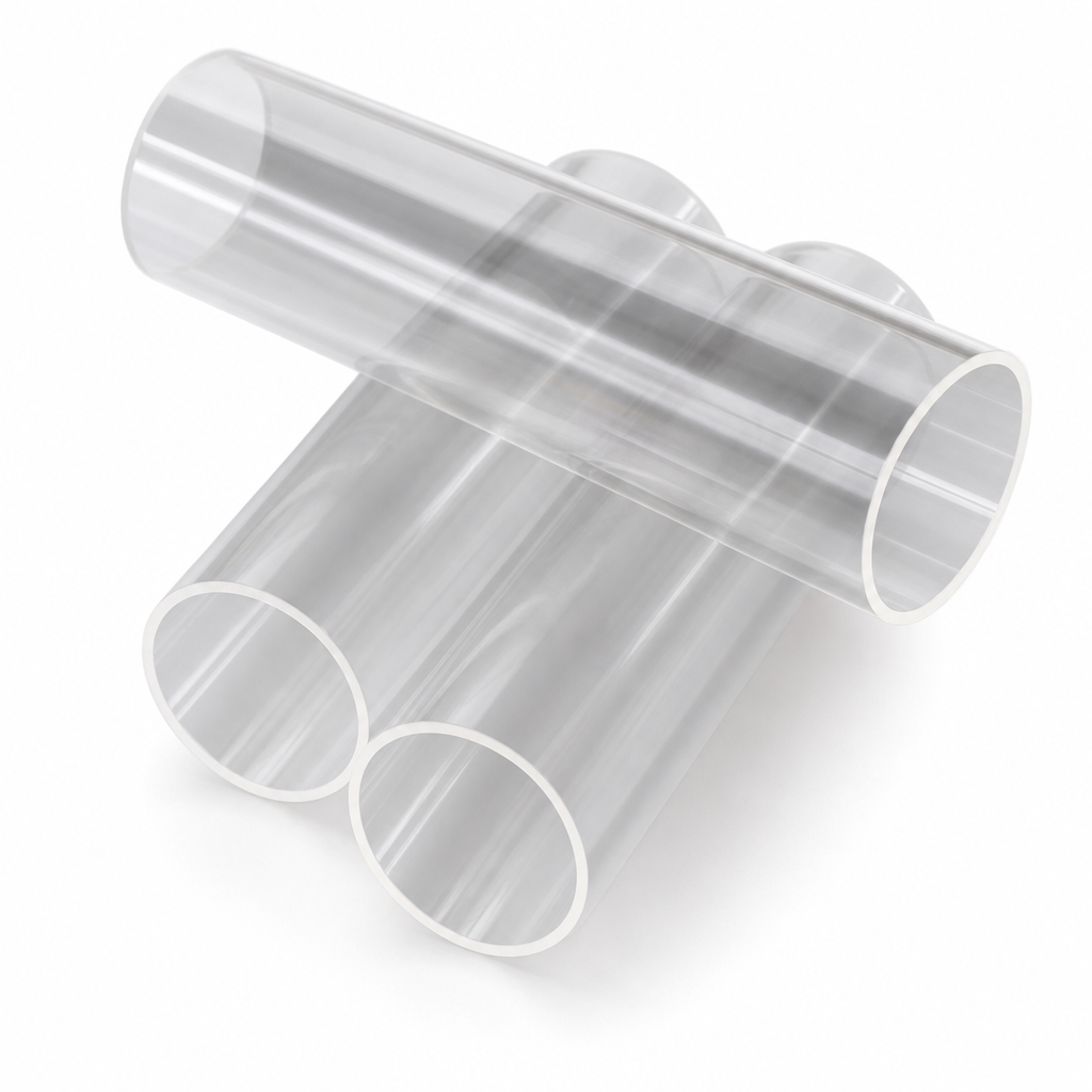 Clear Acrylic Tube – 270mm & 300mm OD, 2000mm Length