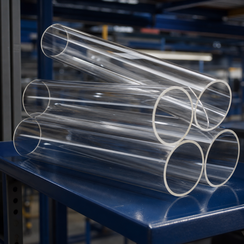 Clear Acrylic Tube – 350mm OD to 457mm OD