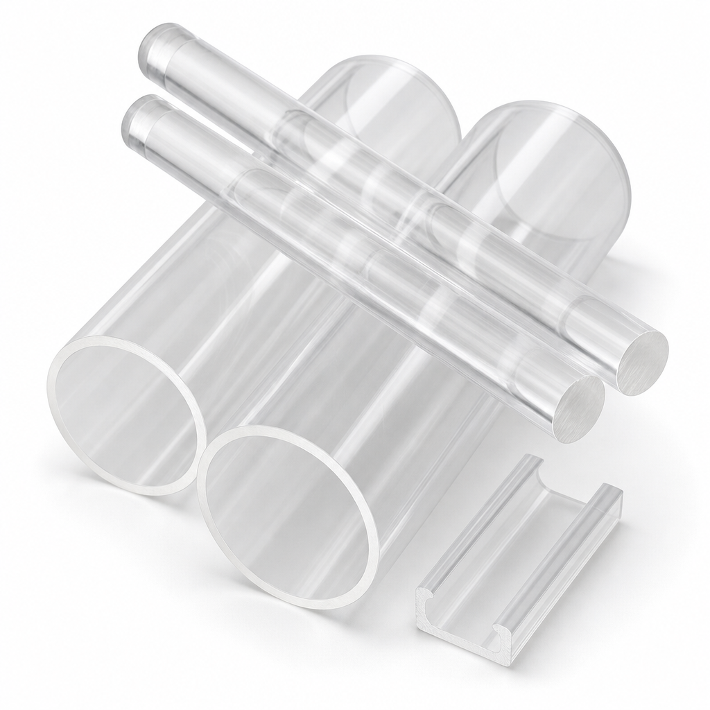 Clear Acrylic Tube – 350mm OD to 457mm OD