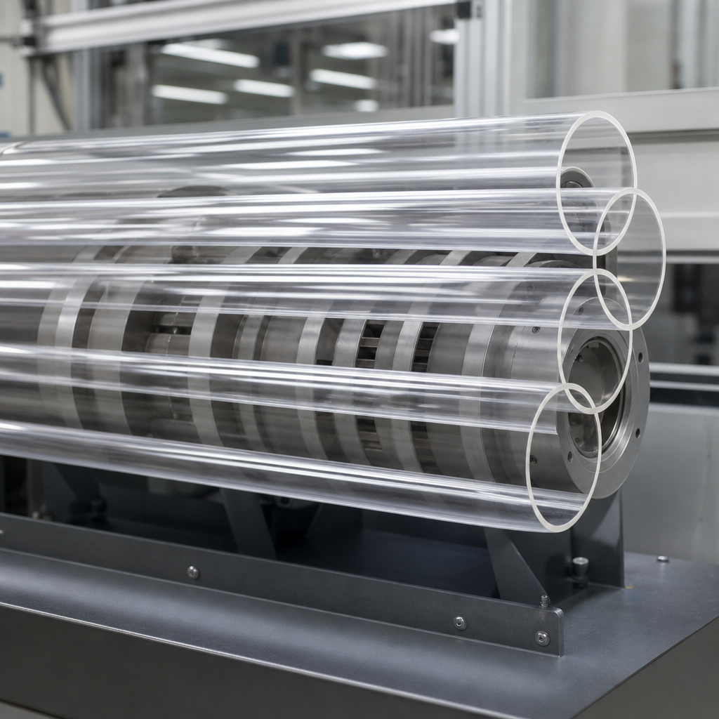Acrylic Tube – Clear, Extruded: 70mm OD to 80mm OD