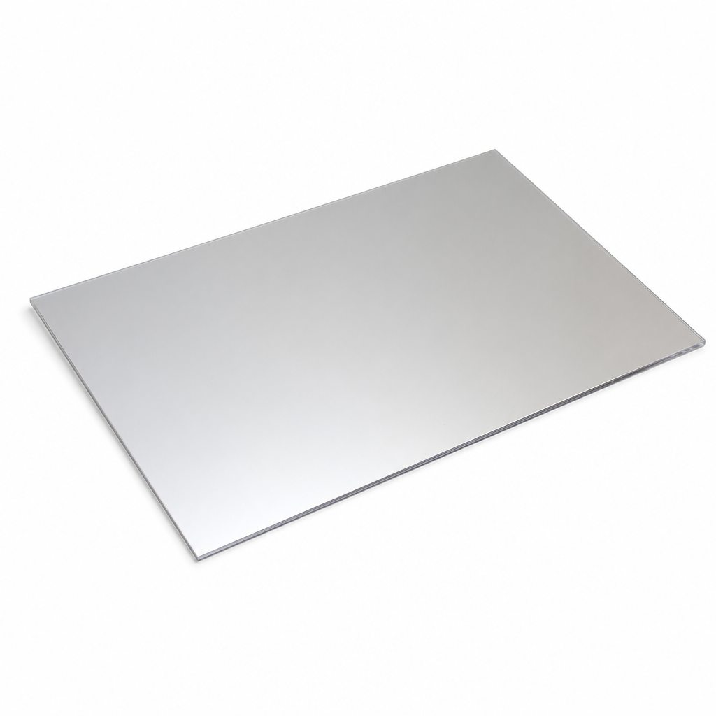 Acrylic Mirror Sheet – 3mm Thick, See-Thru Finish