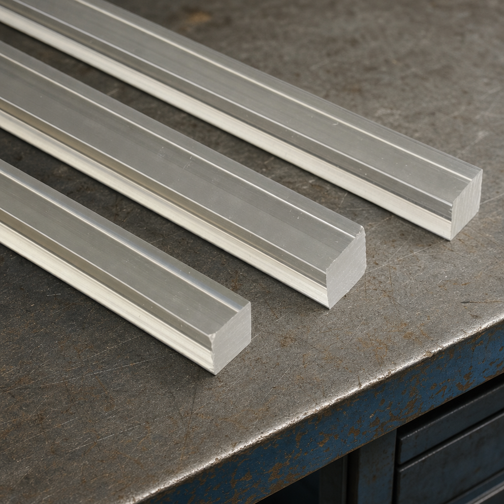 Square Acrylic Rod – 3mm to 35mm Dimensions, Clear