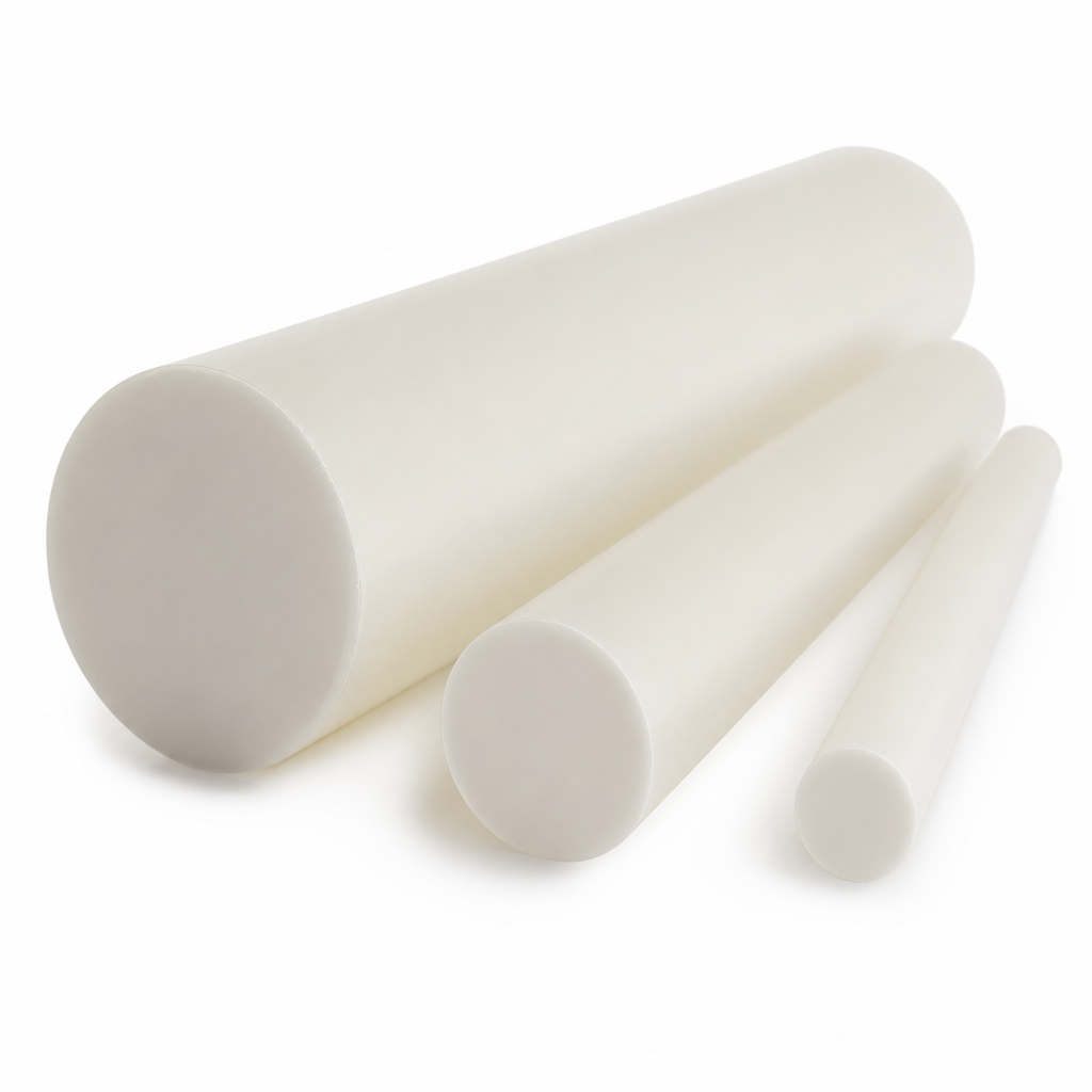 Half-Round Acrylic Rod – 6mm to 25mm Diameter