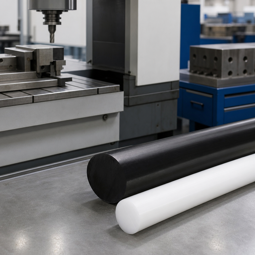 High Density Polyethylene Rod – 55mm to 90mm Diameter