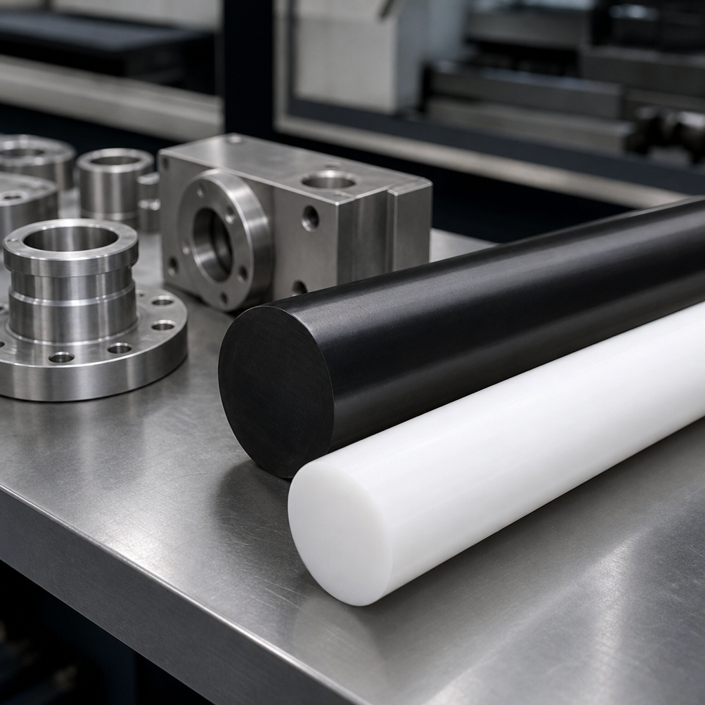 High Density Polyethylene Rod – 10mm to 50mm Diameter