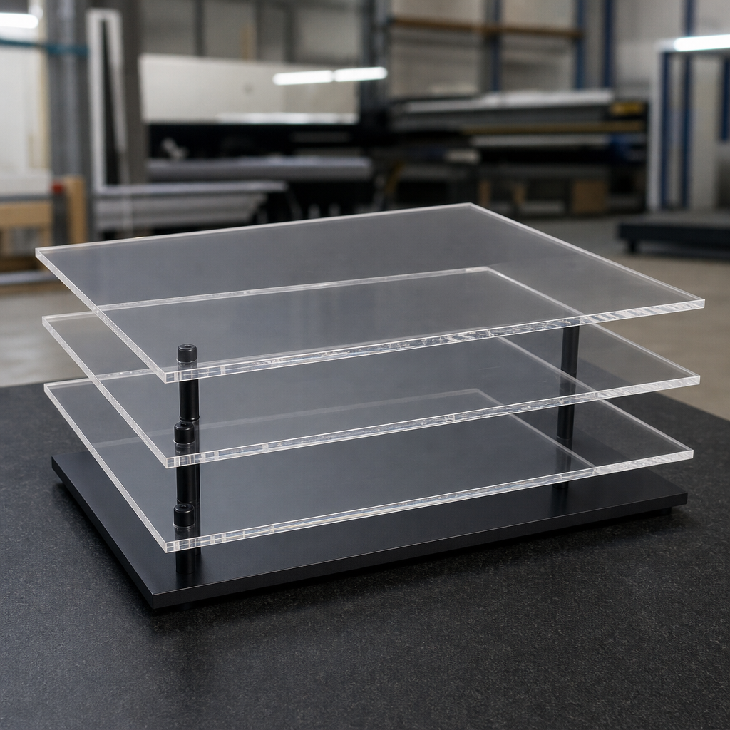 Clear Acrylic Sheet A4 Size – 8mm Thick Pack of 3