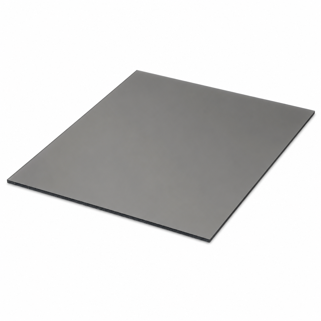 Silver Acrylic Mirror Sheet – A4 Size 6mm Thick