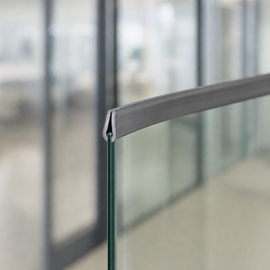 Rounded U Channel 10mm x 4.7mm – 1-2mm Panel Edge