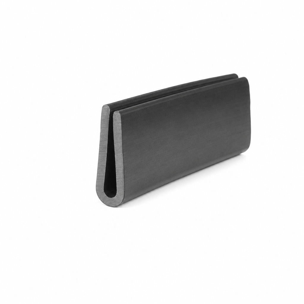 Rounded U Channel 17mm x 6mm for 1.5-2.5mm Panels – Per Metre