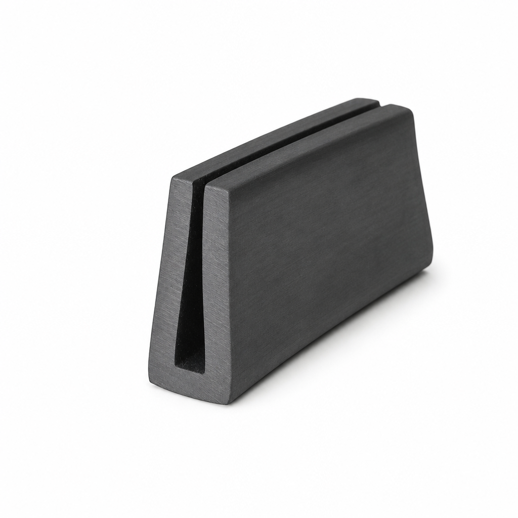 Square U Channel 25mm x 9.6mm – 3mm Panel Edge – Per Metre