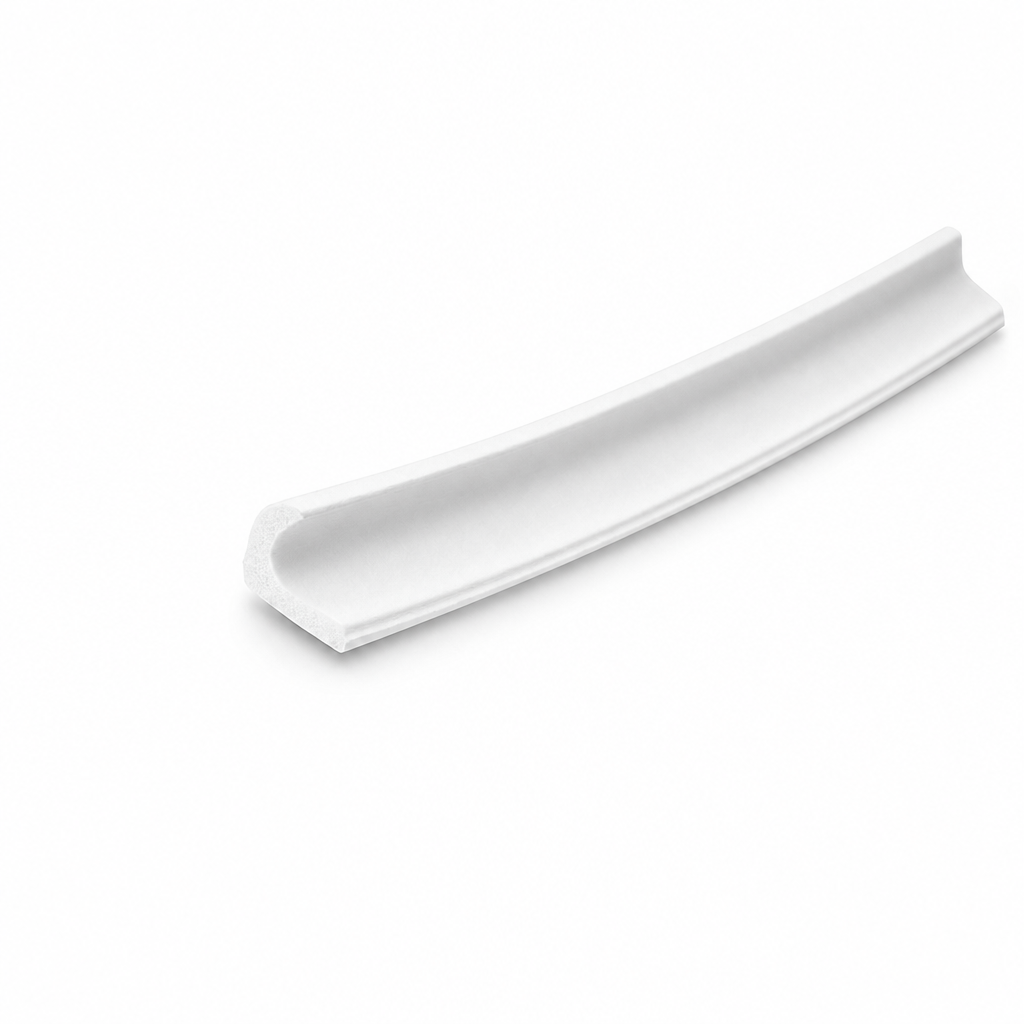 Sponge Rubber V-Section Seal 9mm x 7.4mm – Per Metre