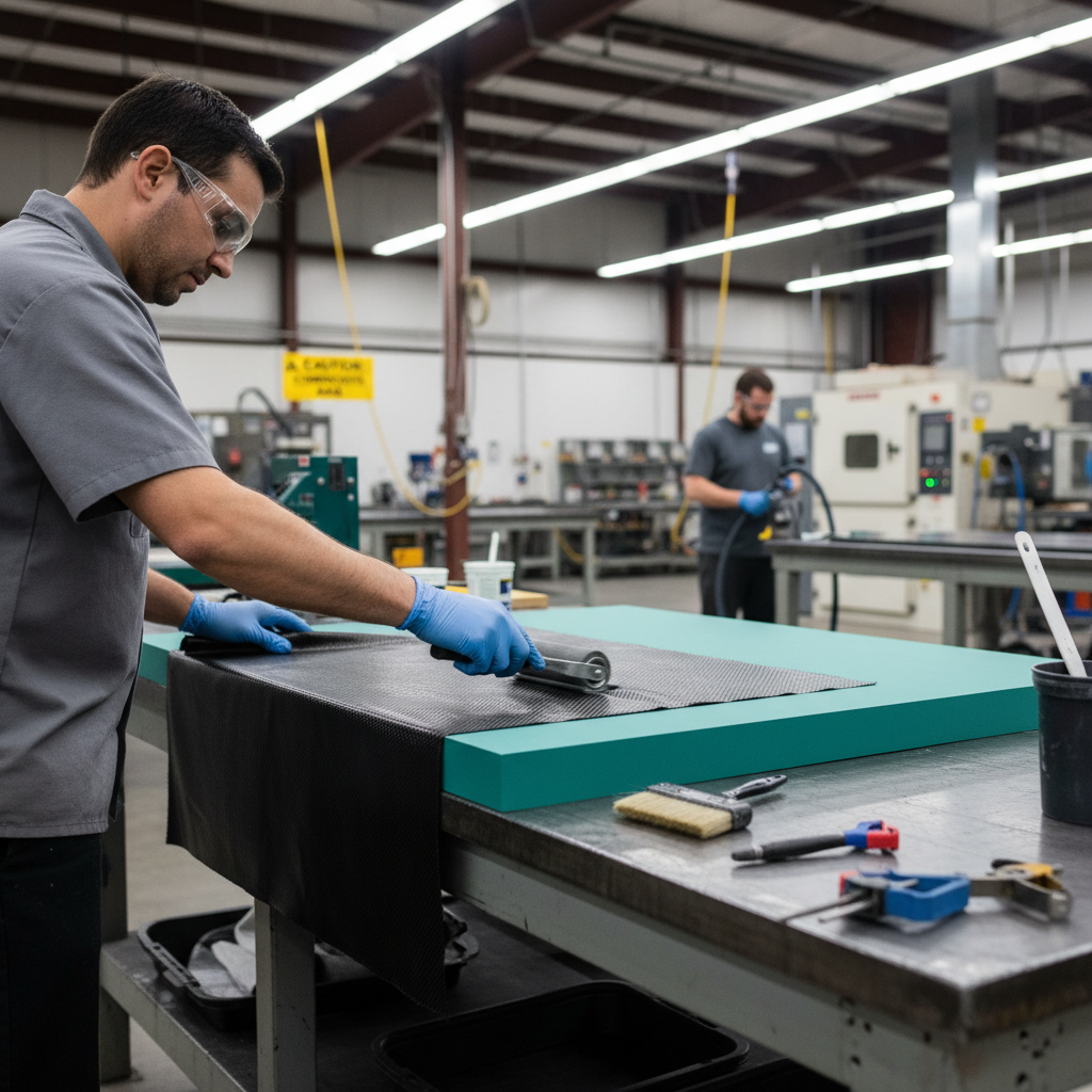 Premium High-Performance 0.7g/cm³ Epoxy Tooling Board for CNC Machining - Green with High Dimensional Stability