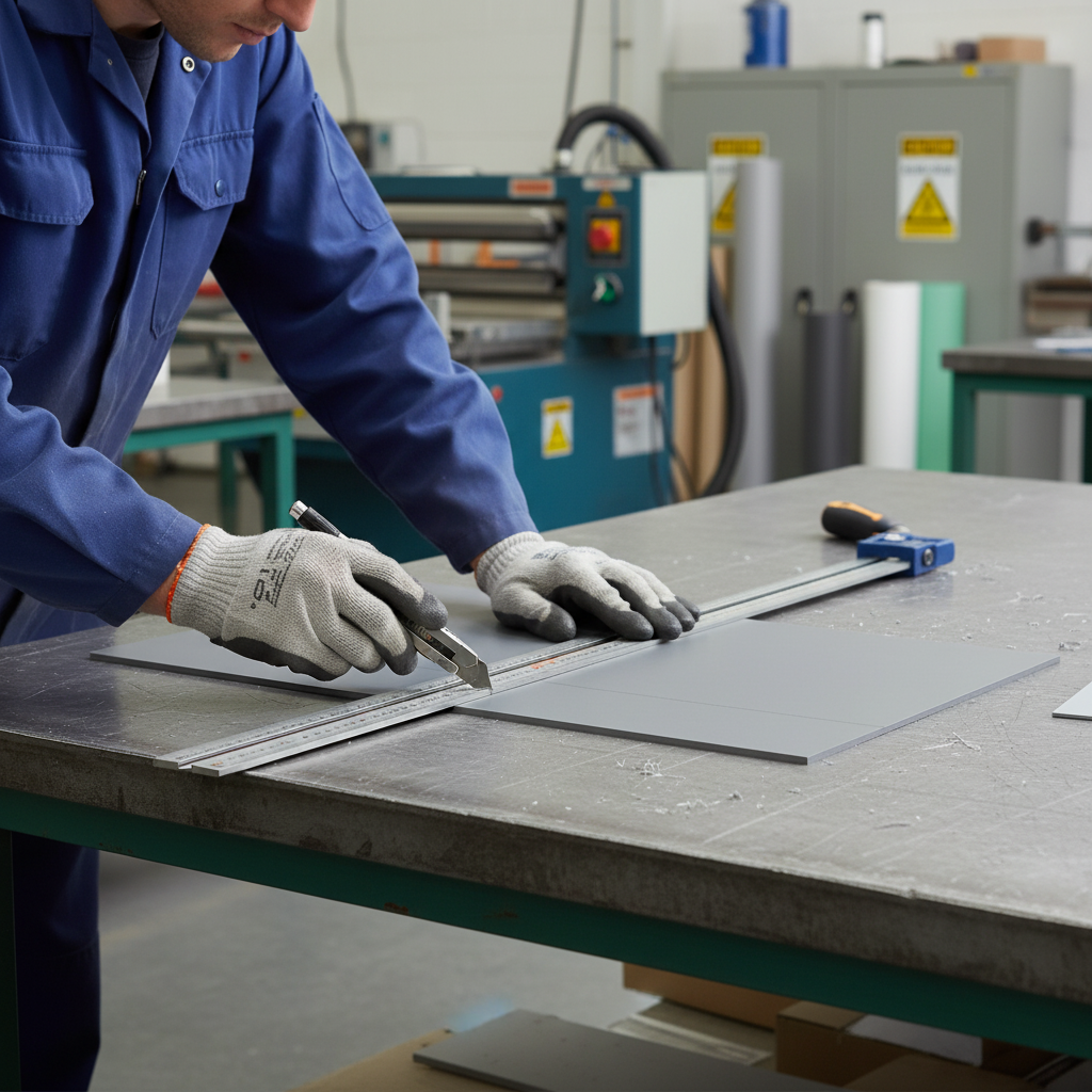 Premium High Impact Polystyrene Gloss-Matt Grey Sheet for Versatile Applications in Automotive and Food Processing