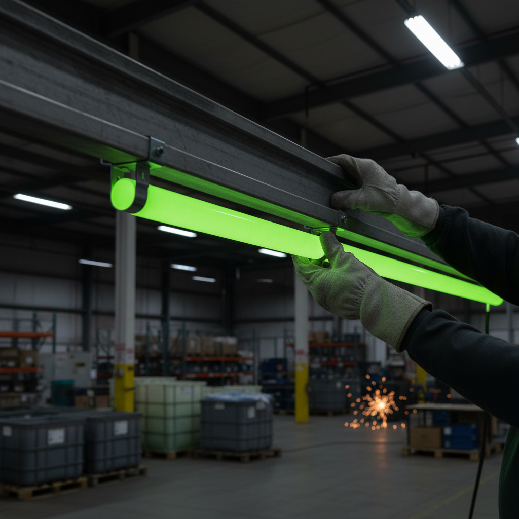 Premium Extruded Frosted Acrylic Tube in Green 5143 - Lightweight, Durable, and Impact-Resistant for Displays and Lighting