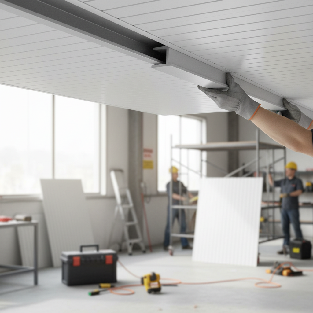 Premium Plastic PVC H Section Unequal Profile for Joining Boards, 75m Pack with 25 x 3m Lengths