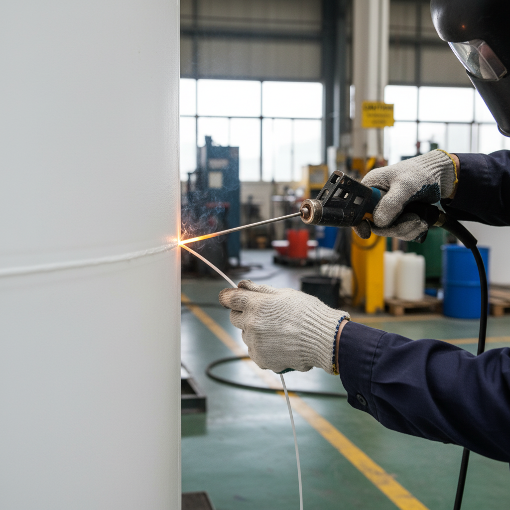 Premium High-Performance HDPE Welding Rod Natural for Plastic Repair and Fabrication