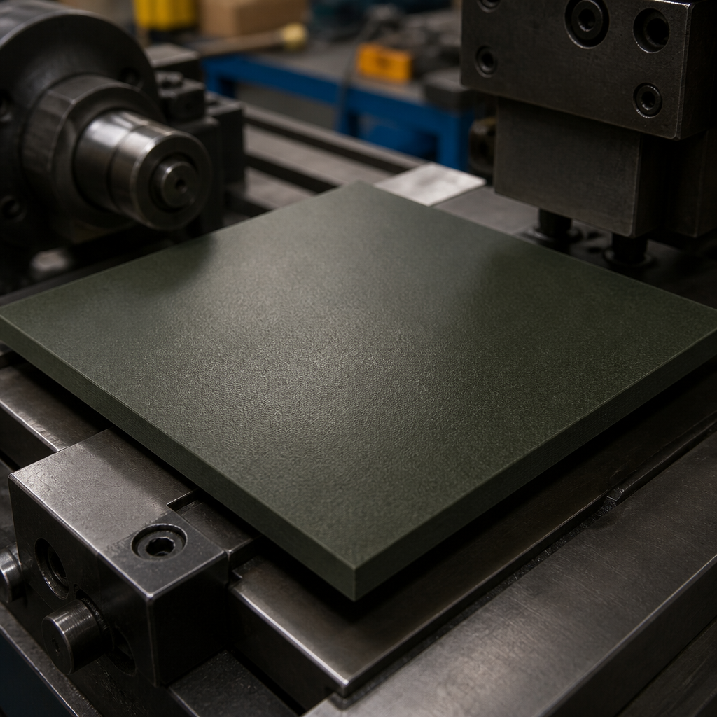 Cast Polyamide 6 Oil-Filled Green Sheet for Industrial Applications 10mm to 30mm thick