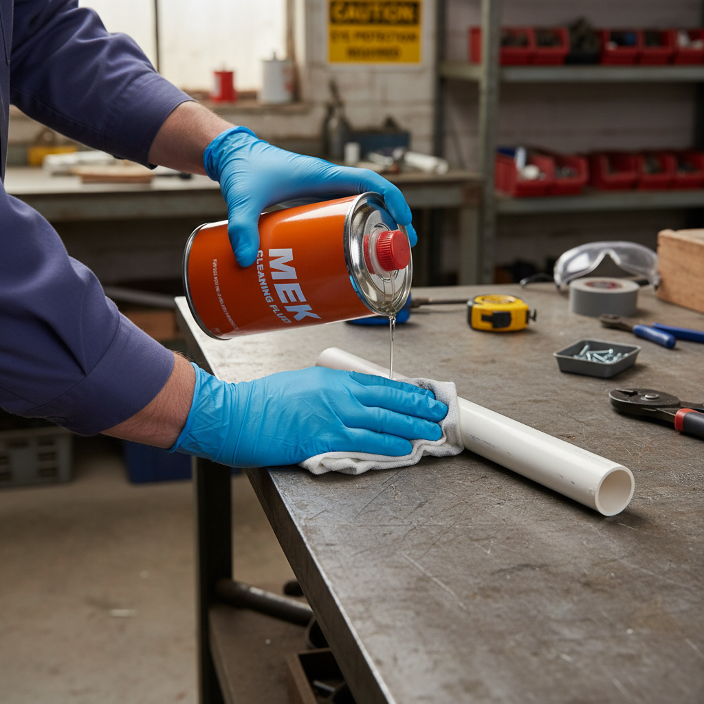 Premium Cleaning Fluid for PVC-U and ABS Pipes - 500ml Degreaser for Joint Preparation