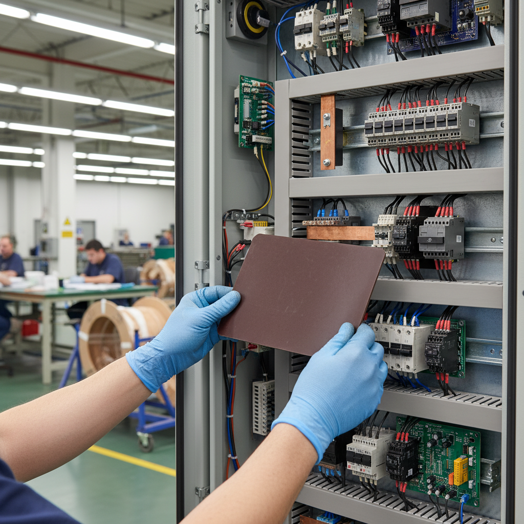 Premium Laminated Paper Brown Sheet - High-Performance Phenolic Laminate for CNC Routing and Milling Applications
