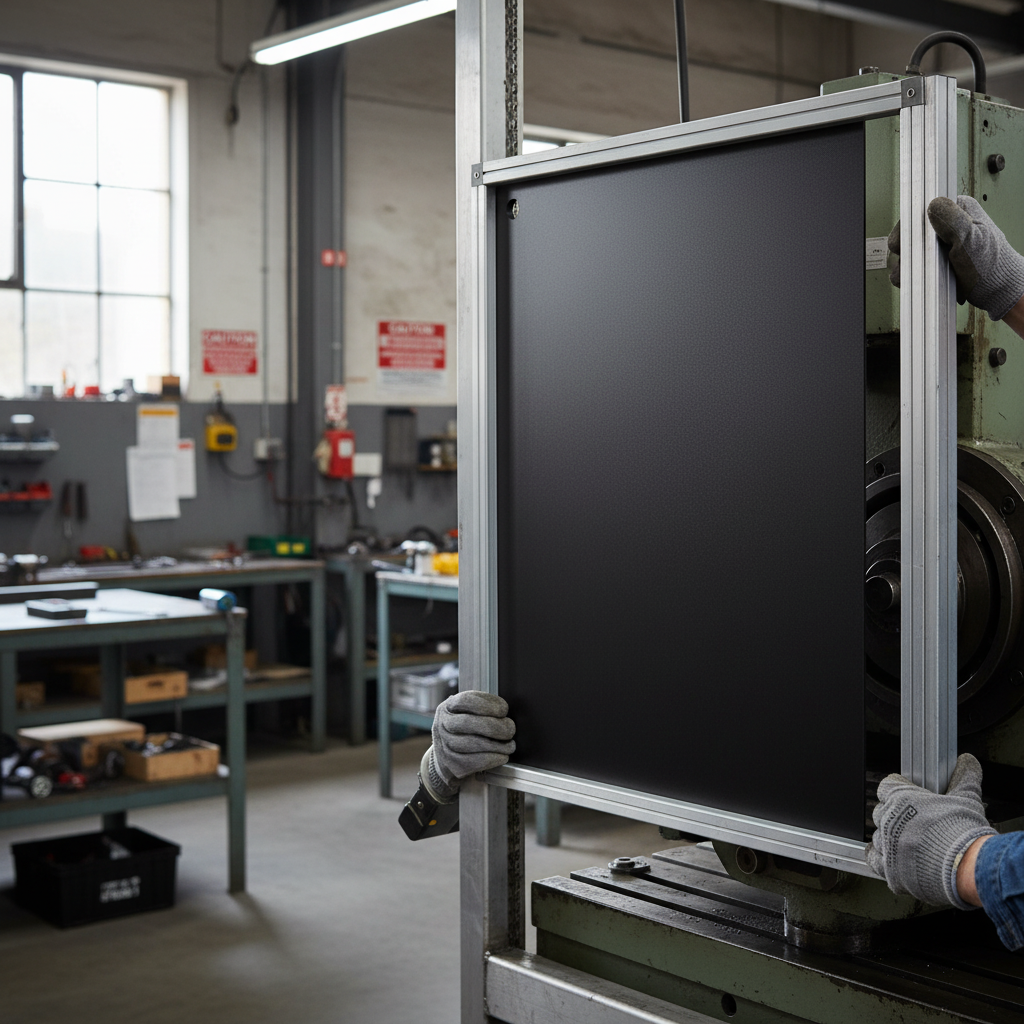 Premium Acrylic Sheet - Frosted Black, Durable, High-Performance with Excellent Surface Hardness and Temperature Resistance