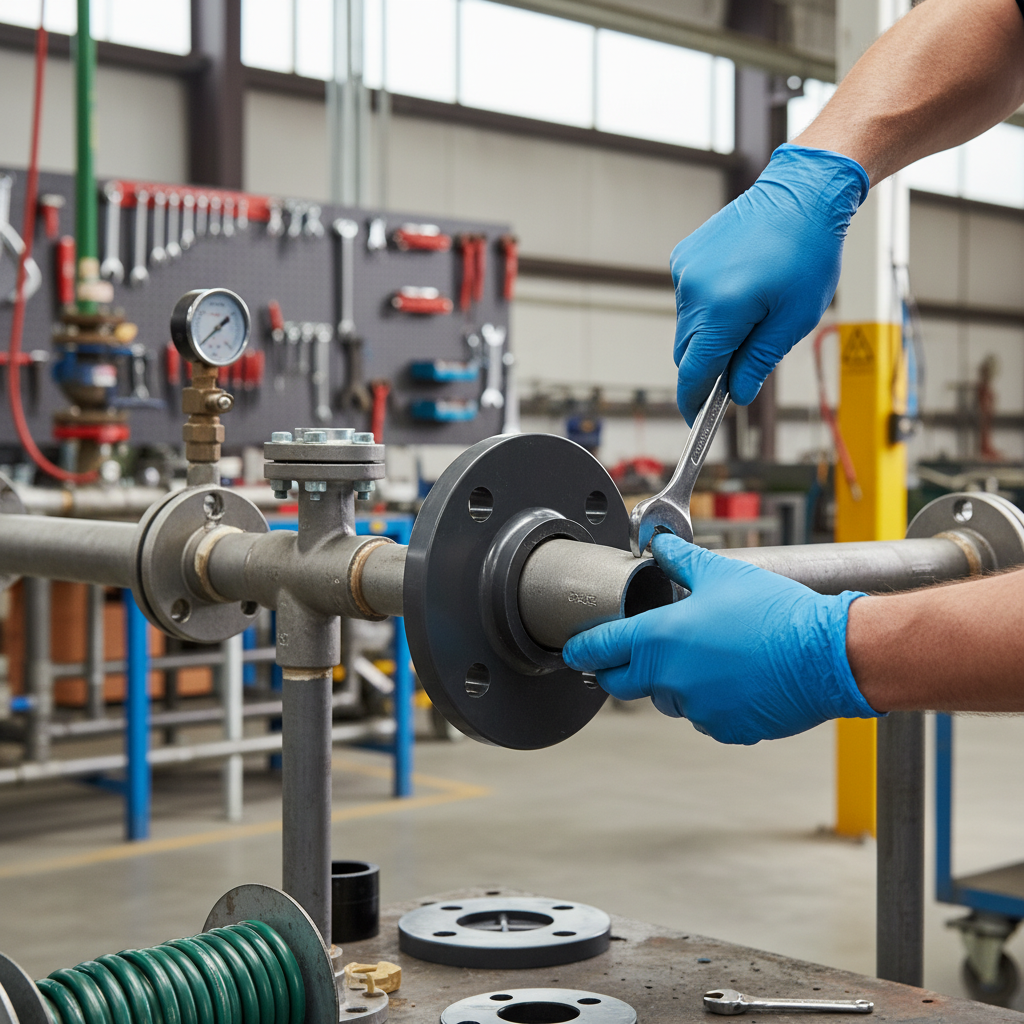 Premium PVCu Blanking Flange Drilled to BS4504 NP10-16 for Potable Water Systems with High-Performance Chemical Resistance