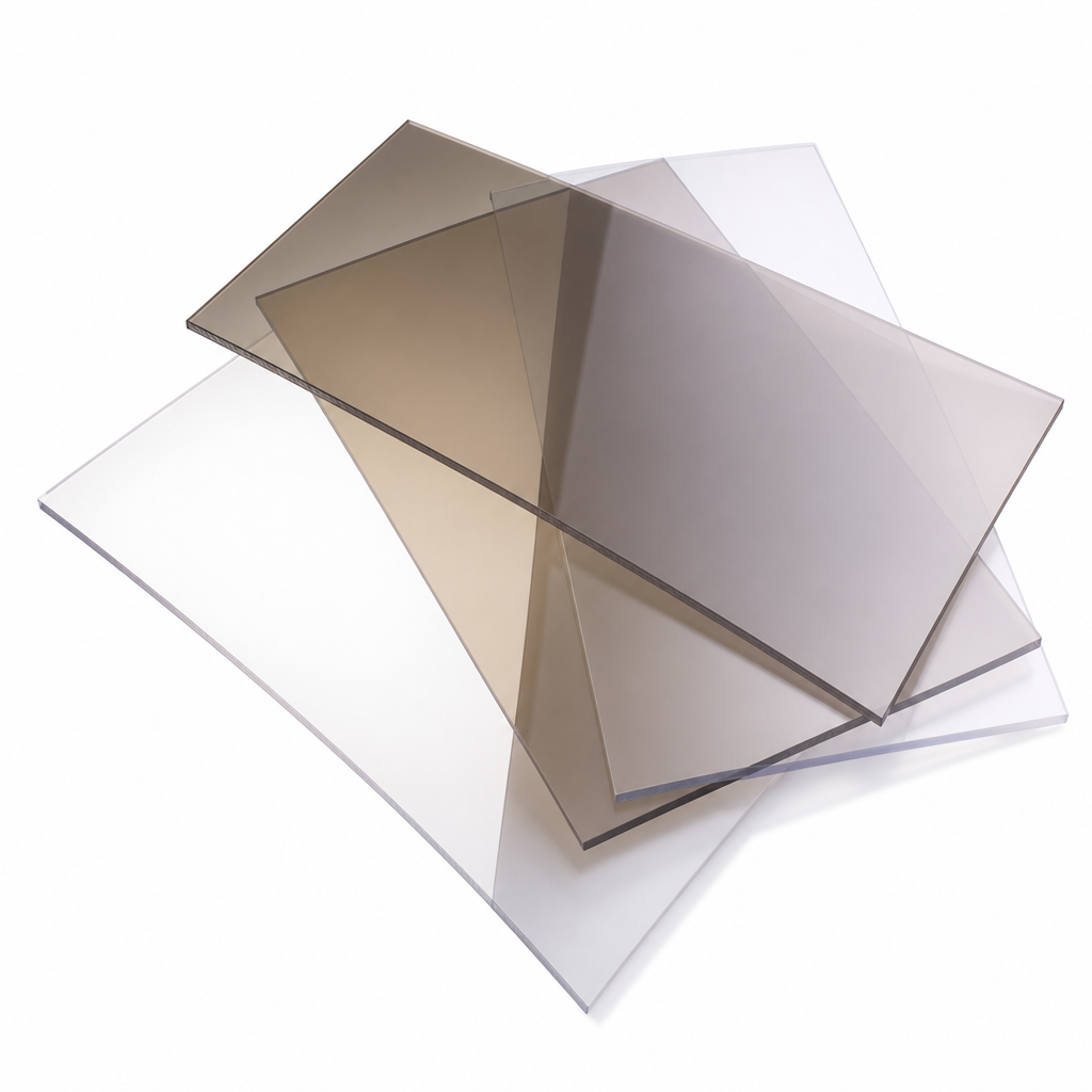 Polycarbonate 2050mm x 1250mm Sheet 0.75mm to 1.5mm thick for Signage & glazing