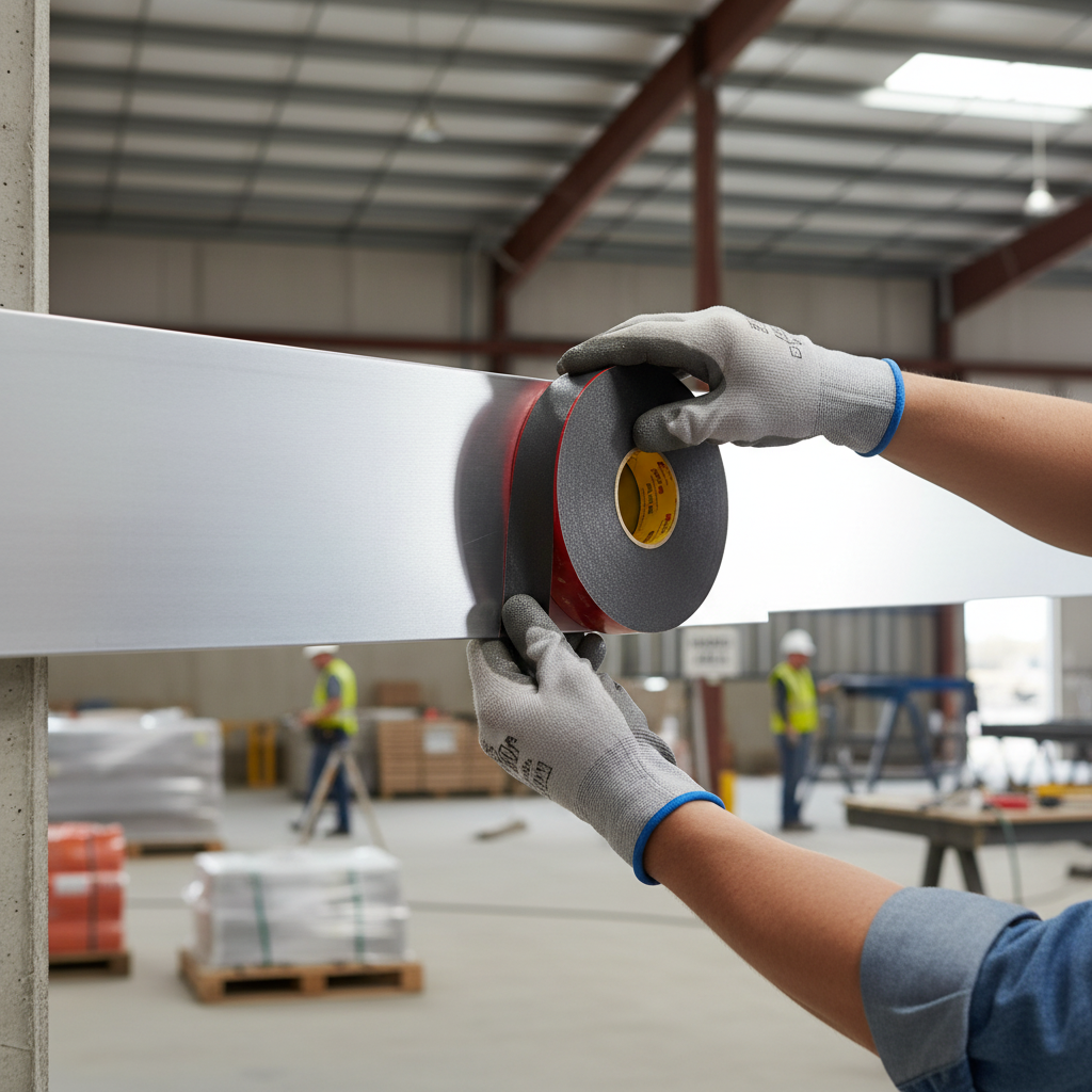 Premium High-Performance VHB Tape - Black Foam Acrylic Adhesive for Strong Bonding on Various Surfaces