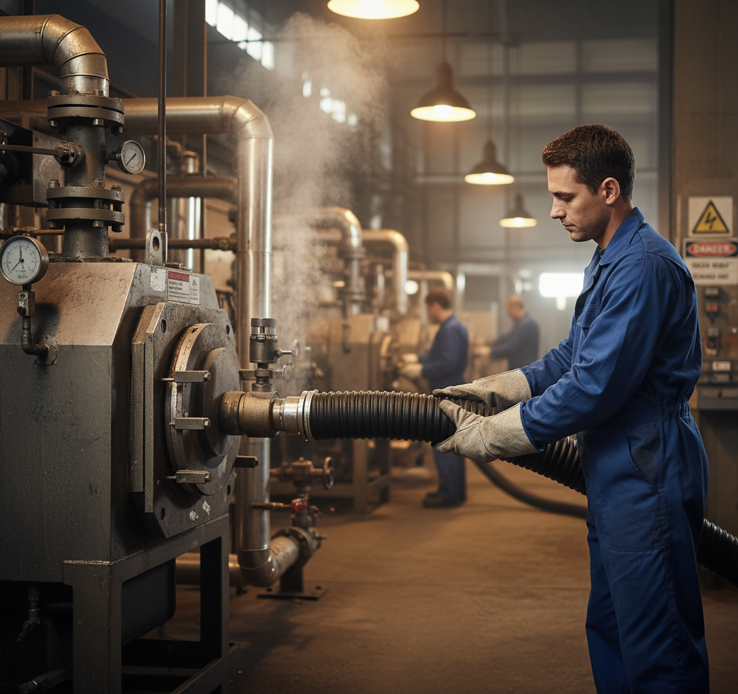 Premium Thermoplastic Rubber Hose for Air and Acid Vapours Transport, Flexible and Durable with High Abrasion Resistance