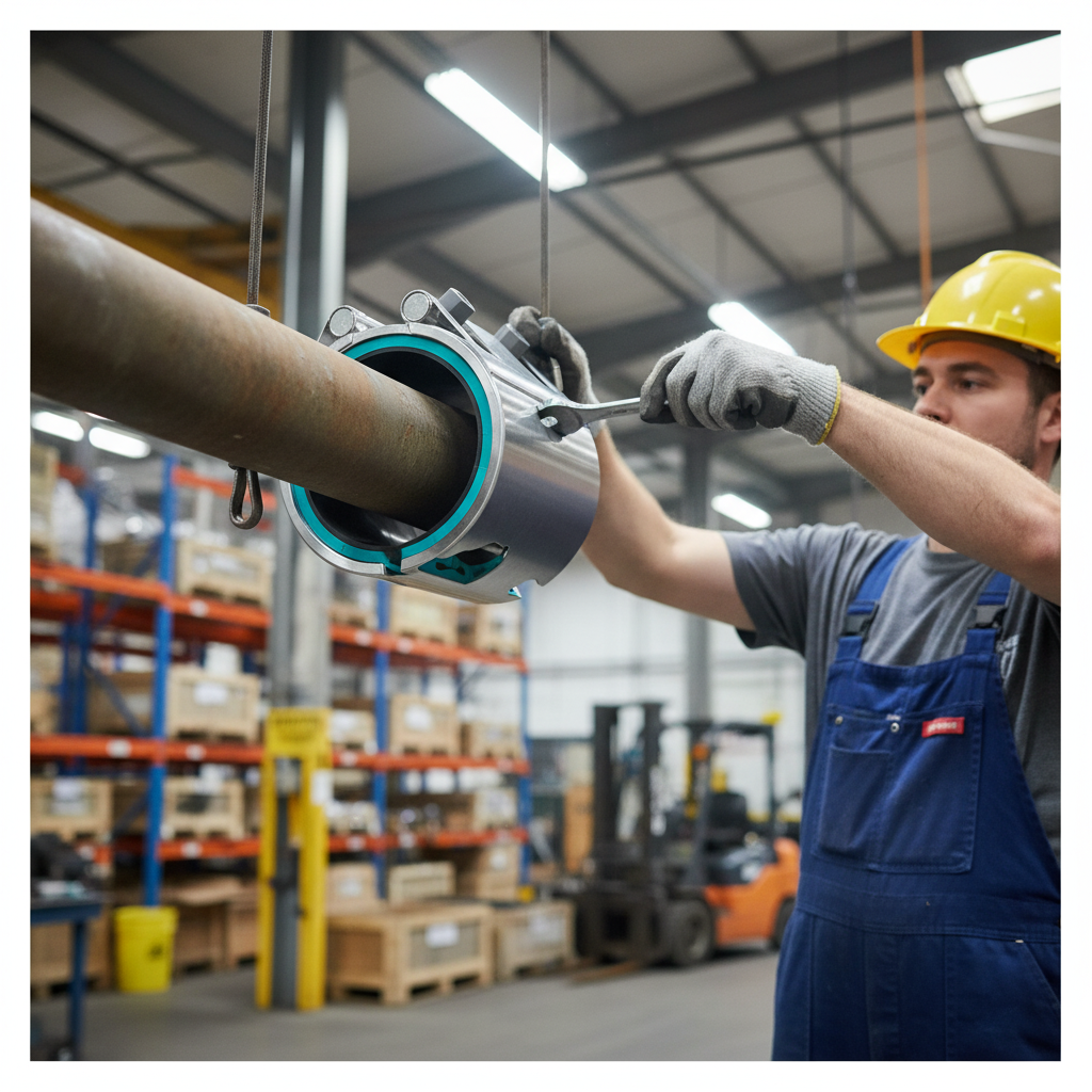 Premium Stepped Coupling Type I for Pipe Connections - Suitable for Multiple Materials and Applications