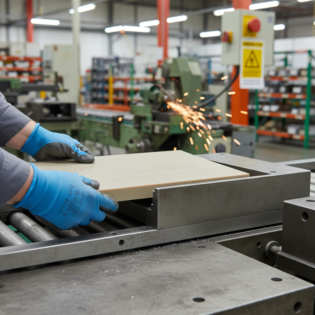Premium High-Performance PEEK 450G Extruded Natural Sheet - Durable Engineering Plastic with Excellent Dimensional Stability and Flame Retardance